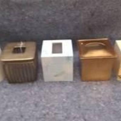 Lot of 5 Decorative Tissue Box Covers