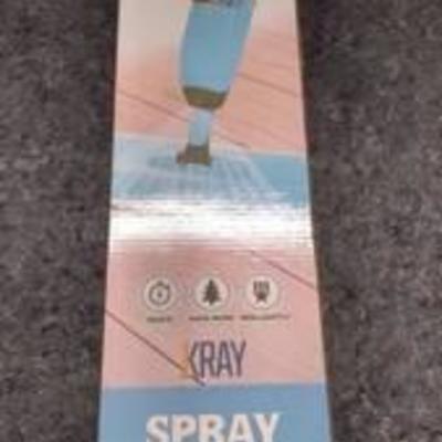 Kray Spray Mop Kit Strongest Heaviest Duty Mop Set, 3 700ml Bottles & 5 Pads