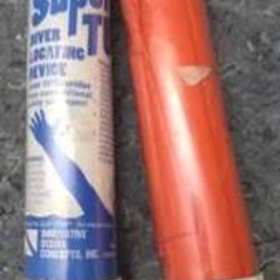 Pair of 8ft Inflatable Safety Tubes  Diver Locating Devices