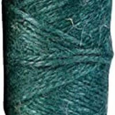 #Lot of 3. Twisted Jute, Gardening Twine, 208ft Green