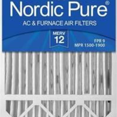 Lot of Nordic Pure AC Furnace Air filters