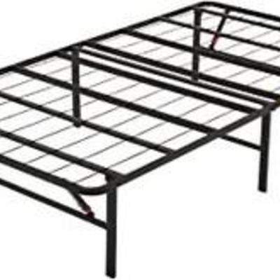 Amazonbasics Foldable Metal Platform Bed Frame 14 Inch Height For Under-bed