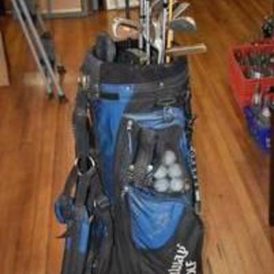 Taylor Made Golf Bag & Assorted Clubs, Burner 905 Driver, XPC #3 & More -LOCAL PICKUP ONLY