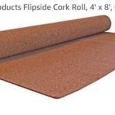 Flipside Products, Flipside Cork Roll- 4' x 8', 6mm Thick