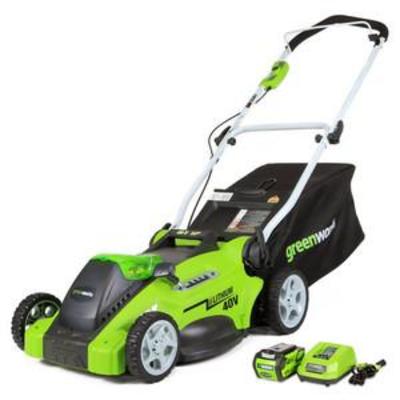 Greenworks G-Max Cordless 40 Volt 16 Lawn Mower