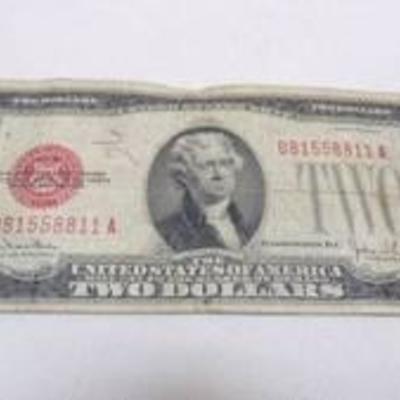 1928 G UNITED STATES NOTE $2 BILL