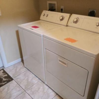 Washer and Dryer both work great