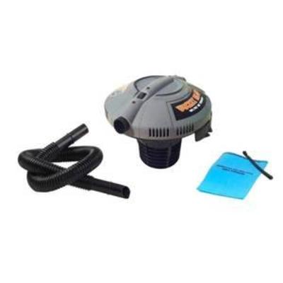 5 Gal. 1.75-Peak HP WetDry Shop Vacuum Powerhead with Filter Bag and Hose (compatible with 5 Gal. Homer Bucket), Grays