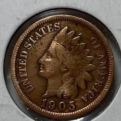1905 Indian Head Penny - One Cent