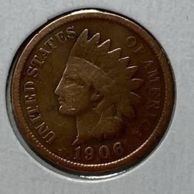 #1906 Indian Head Penny - One Cent