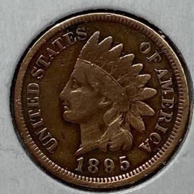 1895 Indian Head Penny - One Cent