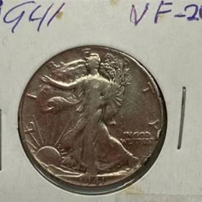 1941 Walking Liberty - Silver Half Dollar