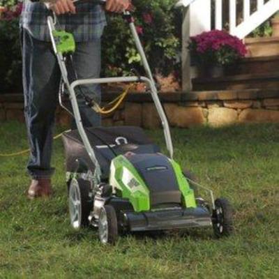 Greenworks 21-Inch 13 Amp Corded Lawn Mower 25112