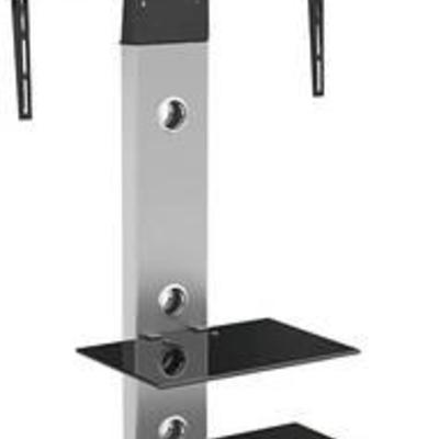 AVF FSL700LES-A Media Component Lesina TV Floor Stand with Mounting Column for 32 to 65