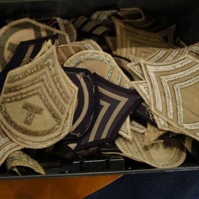 collection of WW2 patches Army 