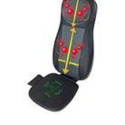 ObboMed SU-5950 Standard Neck, Shoulder, Full Back Massage Chair Seat Cushion with Heat, Vibration, Shiatsu Spots, Deep Kneading,...
