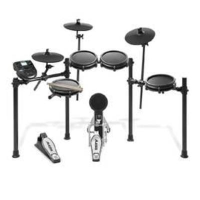 Alesis Drums Nitro Mesh Kit  Eight Piece All Mesh Electronic Drum Kit. USED CONDITION MAY VARY