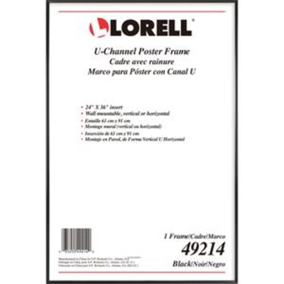 Lorell Poster Frame, Black, 1 Each (Quantity)