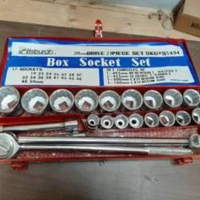 21 Piece Socket Set - Metric