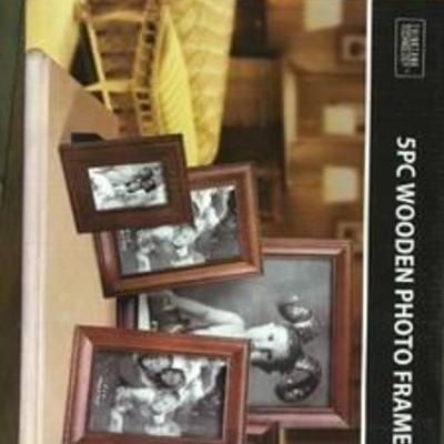 5 pc picture frame set