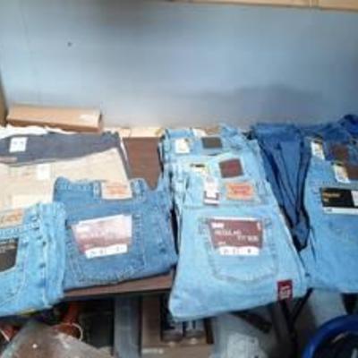 12 Pairs Jeans and Pants - 38X29 and 38X30