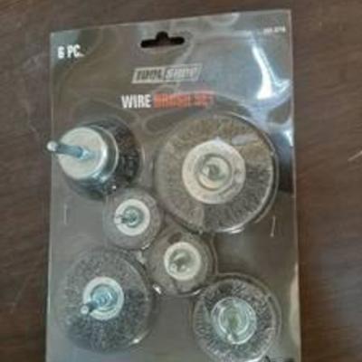 6 Pc Wire Brush Set