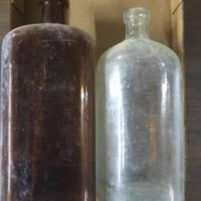 apothecary glass jugs