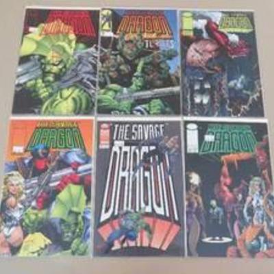 Comic Book Lot of 6 The Savage Dragon