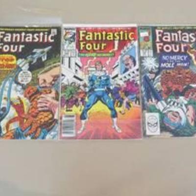 Comic Book Lot of 3 Fantastic Four
