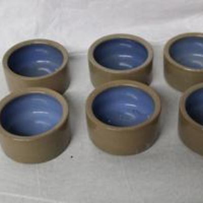 6 Pottery Bowls