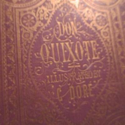 1869 Don Quixote Book With Providence 