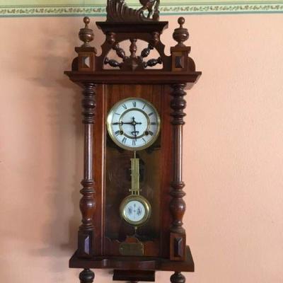 Wooden Horse Clock