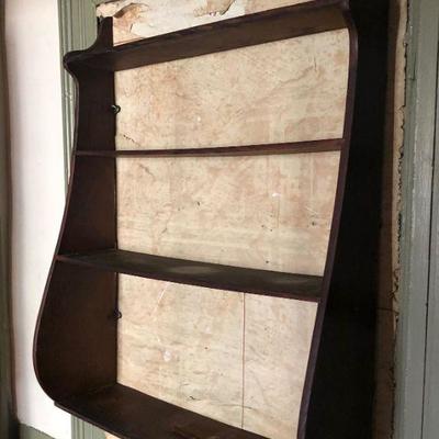 19th c Whaleback Shelves