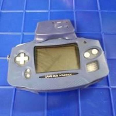 Gameboy advance game system blue purple no cord