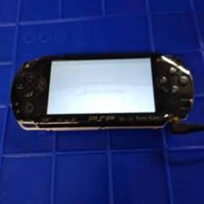 psp game system Sony black no cord