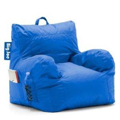 #Big Joe Dorm Bean Bag Chair, Sapphire Blue