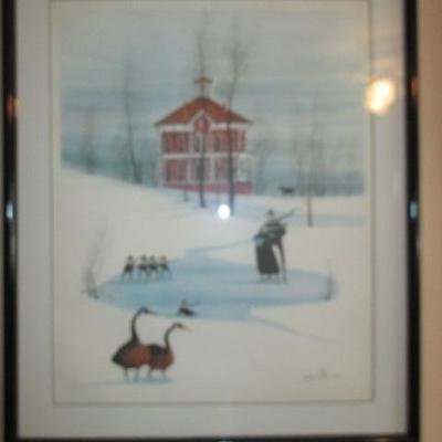 P. Buckley Moss Amish Lithographs 