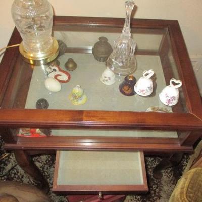 Glass Top Nesting Tables  