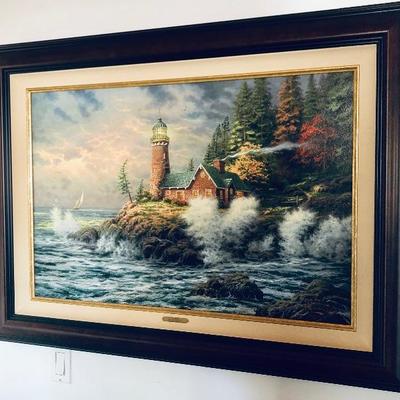 Thomas Kinkade - Courage 
Life Values Collection II 
198 of 2950 
S/N Canvas 