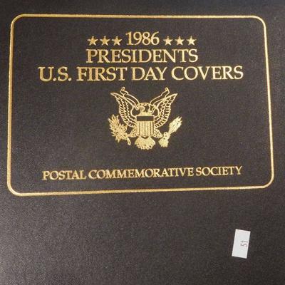 Presidents First Day Covers