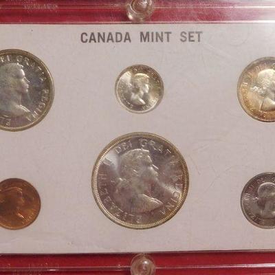 1964 Silver Mint Set - Canada