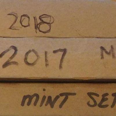 2005 - 2017 and 2018 Mint Sets