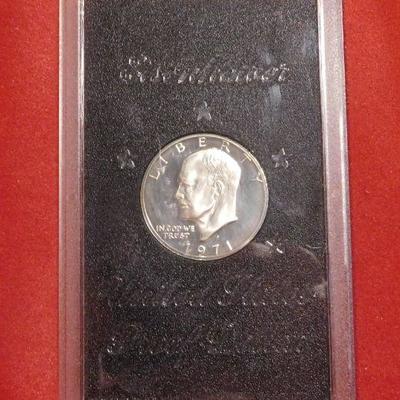 1971-S Eisenhower Silver Dollar