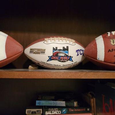 Signed Alabama Bowl football