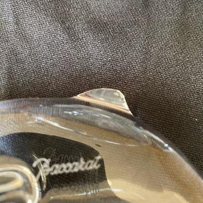 Baccarat Crystal Dolphin
