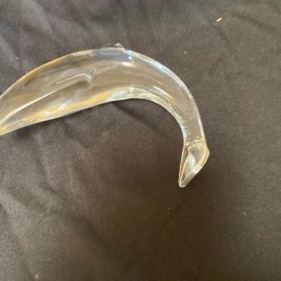 Baccarat Crystal Dolphin
