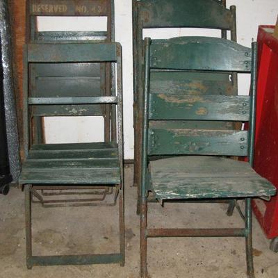 chairs from Cubs Field  