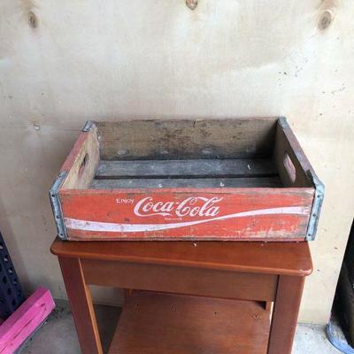 https://www.ebay.com/itm/114329033481	WL7081: Vintage Coke Crate Local Pickup	Buy-It-Now	$40 
