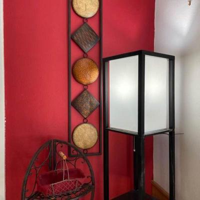 Tower Lamp with Shelves
