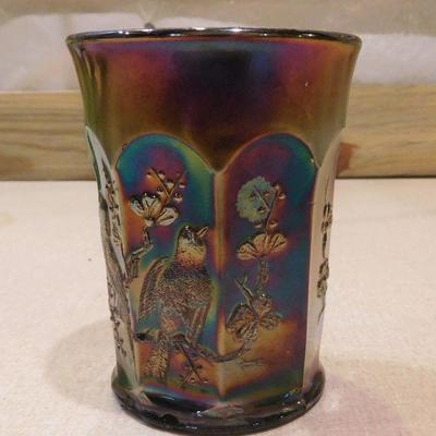 Northwood Carnival Glass Tumbler